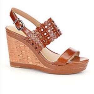 Antonio Melani Ellodie Wedge Sandal.  Sz 8